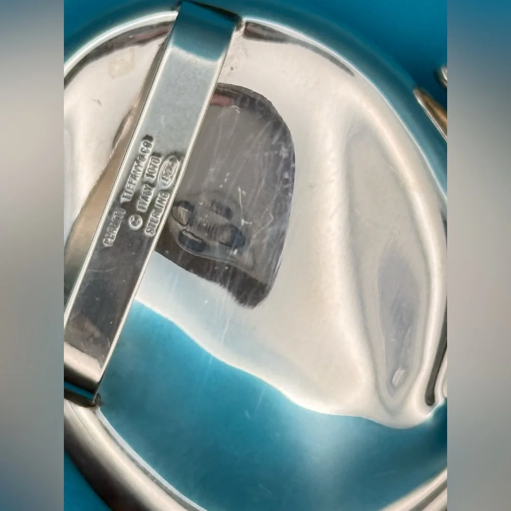 Tiffany & Co Elsa Peretti Silver Heart Belt Buckle Italy - Vintage! - Picture 14 of 16